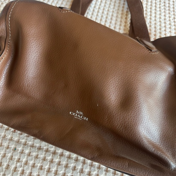 Coach Other - Coach Brown Leather Duffel Bag
